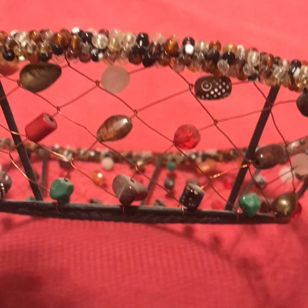 Beaded Basket